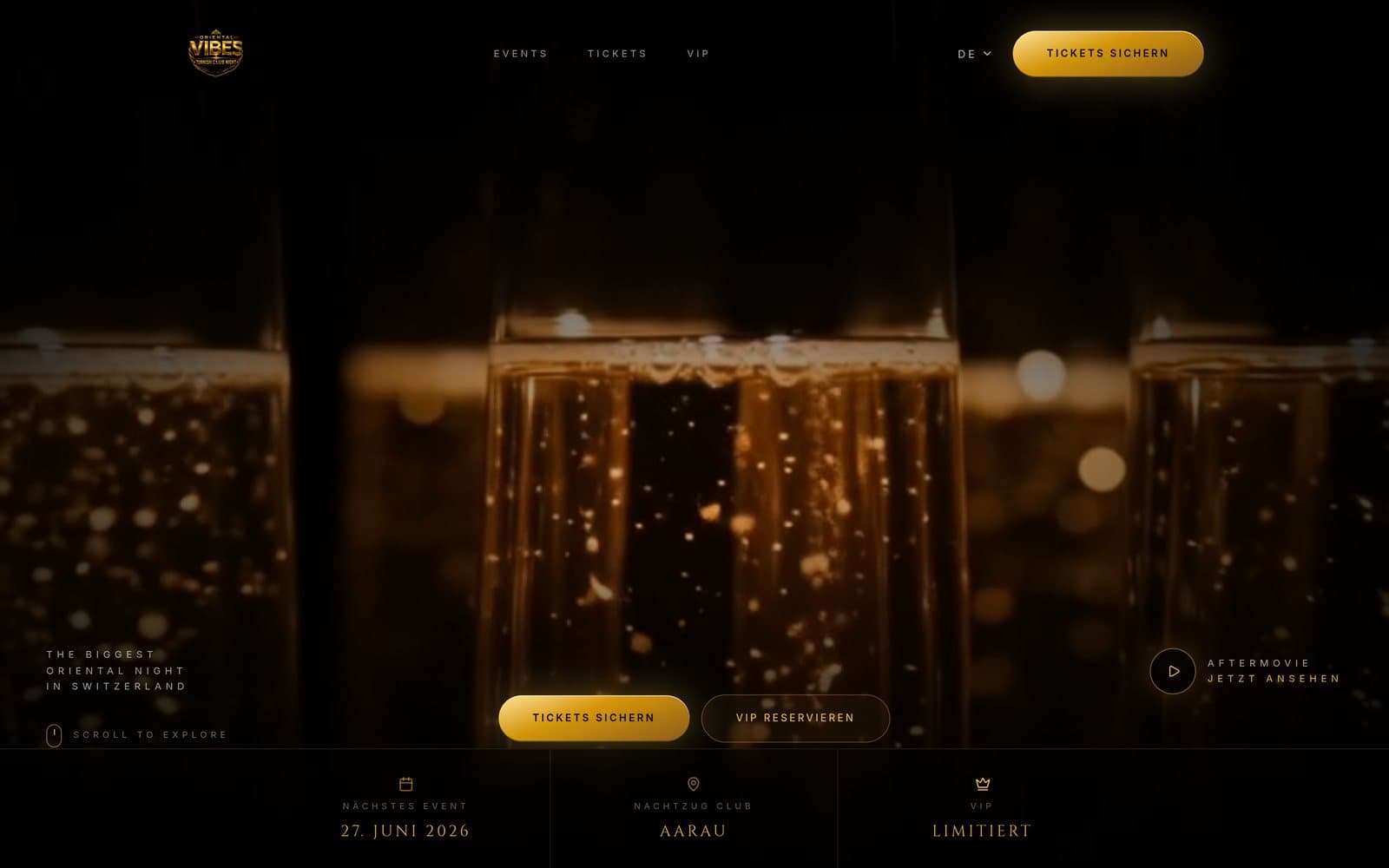 Site Oriental Vibes — réalisation bySAMI